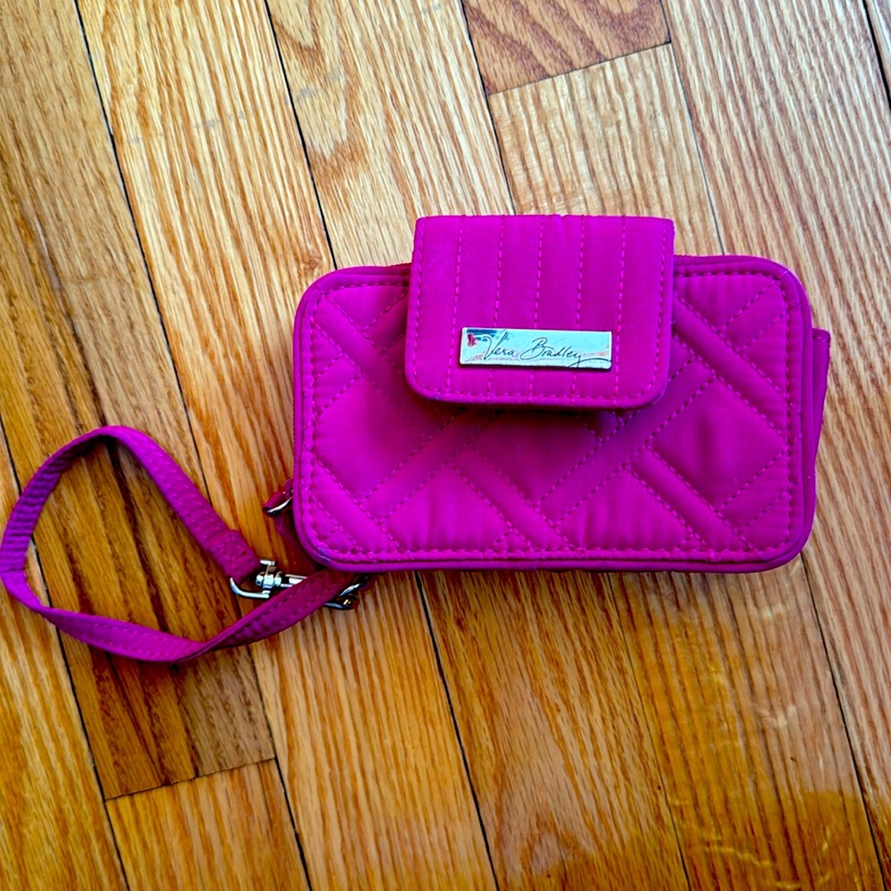 Vera Bradley phone case/wallet wristlet